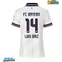 Bayern Munich Luis Diaz #14 Bortedrakt Dame 2026-27 Kortermet